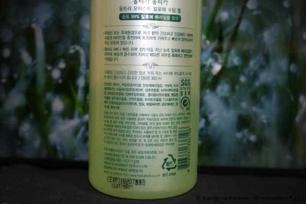 Увлажняющий гель для лица Holika Holika  Organic Aloe Soothing Gel - фото