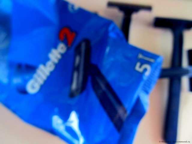 Бритвенный станок Gillette 2 одноразовый - фото