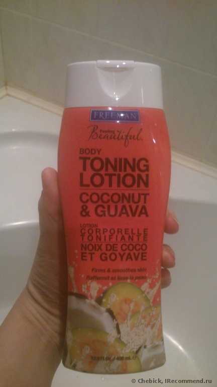 Лосьон для тела Freeman Toning Body Lotion Coconut & Guava (тонизирующий лосьон для тела Кокосовый орех и Гуава) - фото