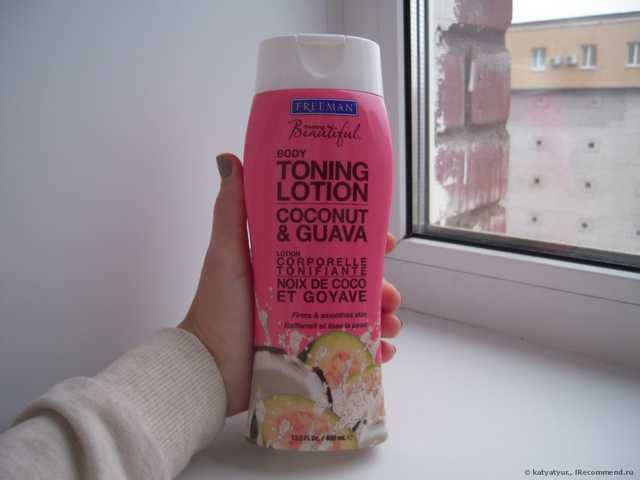 Лосьон для тела Freeman Toning Body Lotion Coconut & Guava (тонизирующий лосьон для тела Кокосовый орех и Гуава) - фото