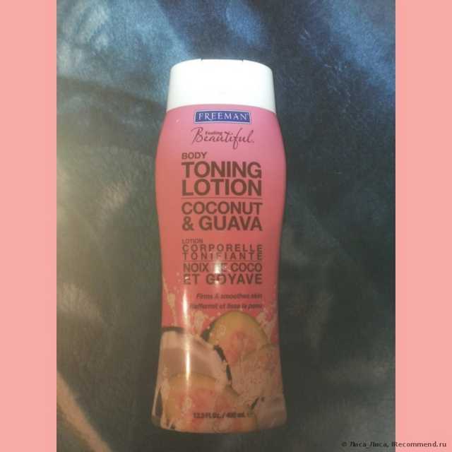 Лосьон для тела Freeman Toning Body Lotion Coconut & Guava (тонизирующий лосьон для тела Кокосовый орех и Гуава) - фото