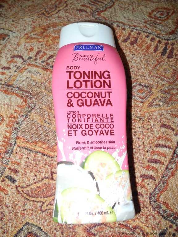 Лосьон для тела Freeman Toning Body Lotion Coconut & Guava (тонизирующий лосьон для тела Кокосовый орех и Гуава) - фото
