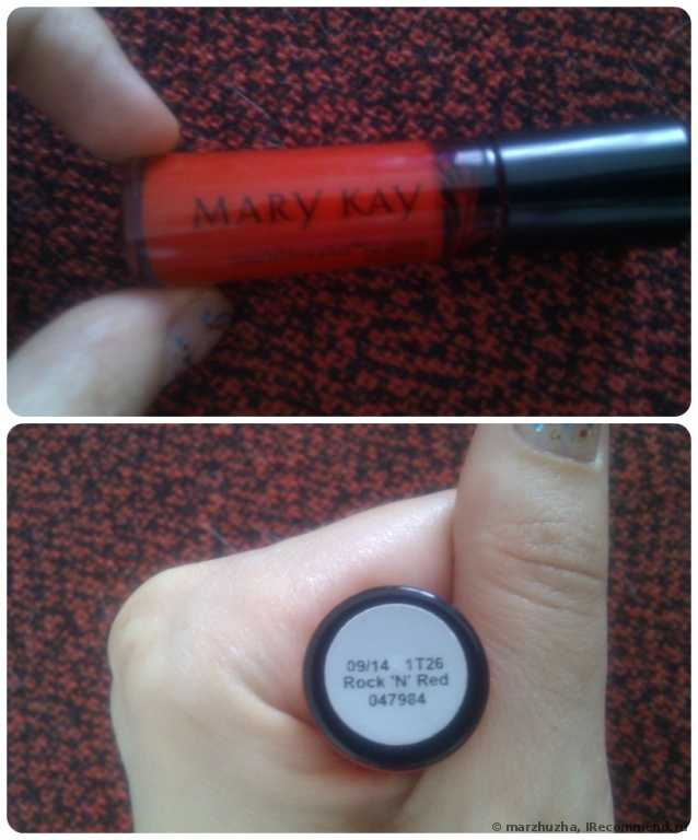 блеск для губ Mary Kay цвет Rock-N-Red