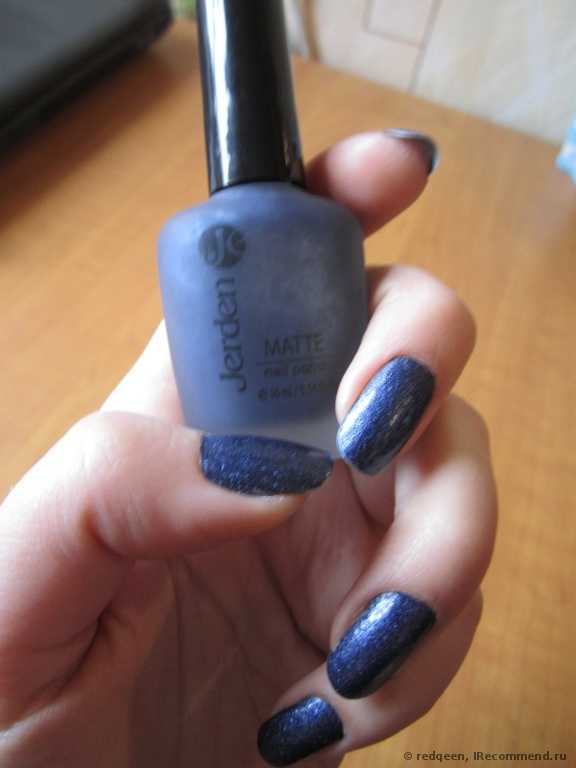 Матовый лак для ногтей Jerden Matte nail polish - фото