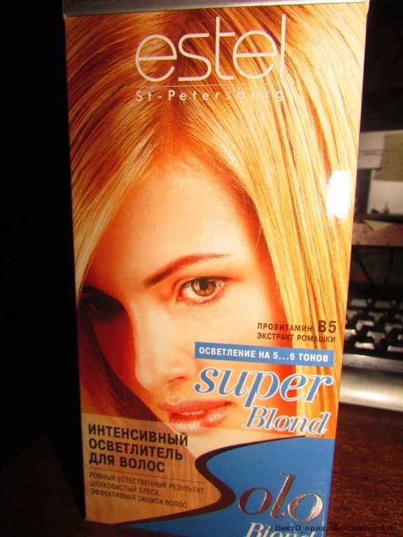 Осветлитель для волос Estel Super blond. Осветление на 5-6 тонов. - фото
