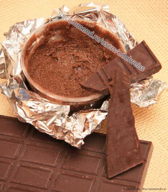 Скраб для тела ORGANIC SHOP "Бельгийский Шоколад" - фото