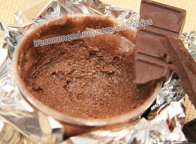 Скраб для тела ORGANIC SHOP "Бельгийский Шоколад" - фото