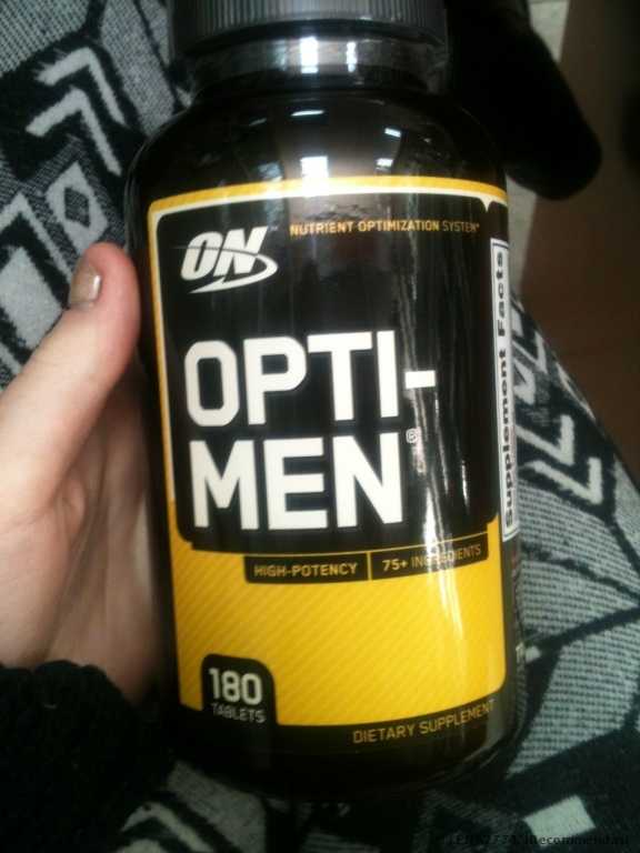 Спортивное питание Optimum Nutrition OPTI-MEN - фото