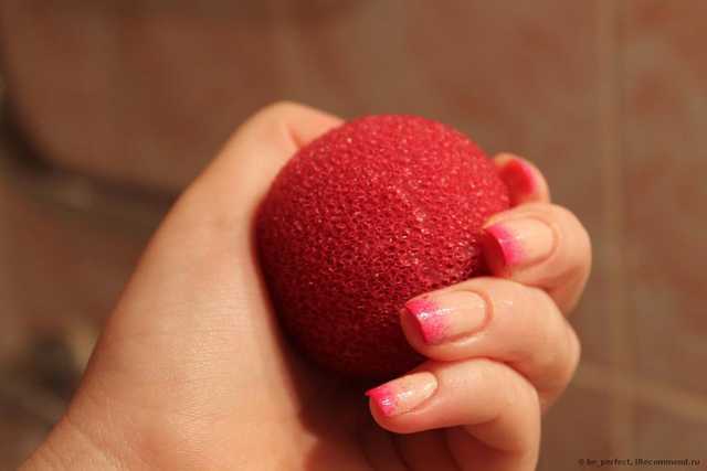 Губка для лица Oriflame Pure Nature Exfoliating Facial Ball - фото