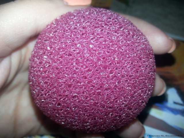 Губка для лица Oriflame Pure Nature Exfoliating Facial Ball - фото