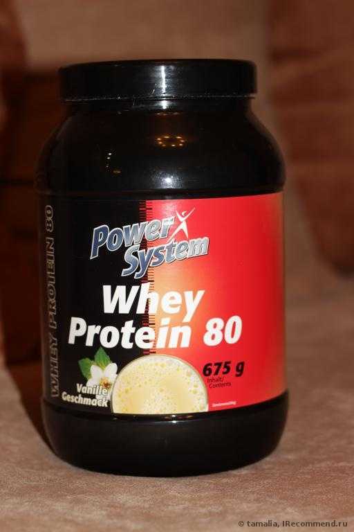 Спортивное питание Power System Whey Protein 80 (протеин сывороточный) - фото