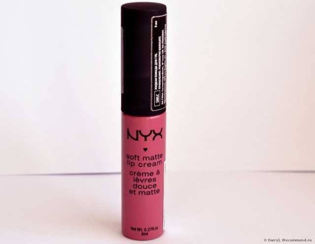 Помада - блеск для губ (кремовая помада) Nyx  Soft Matte Lip Cream - фото