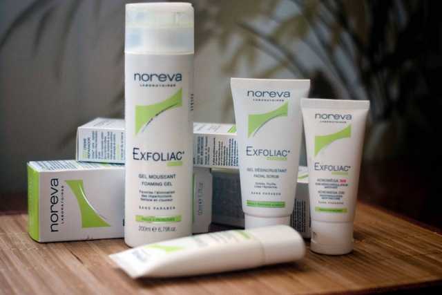 Супер восстанавливающий крем для лица Noreva Exfoliac Creme Reparatrice - отличный постпилинговый уход и не только