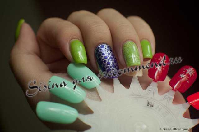 Пластина для стемпинга Aliexpress Stamping Nail Art, XL Plate, A-Z Series - фото