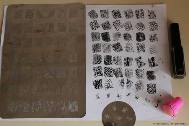 Пластина для стемпинга Aliexpress Stamping Nail Art, XL Plate, A-Z Series - фото