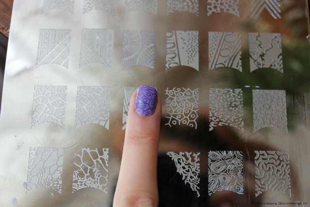 Пластина для стемпинга Aliexpress Stamping Nail Art, XL Plate, A-Z Series - фото