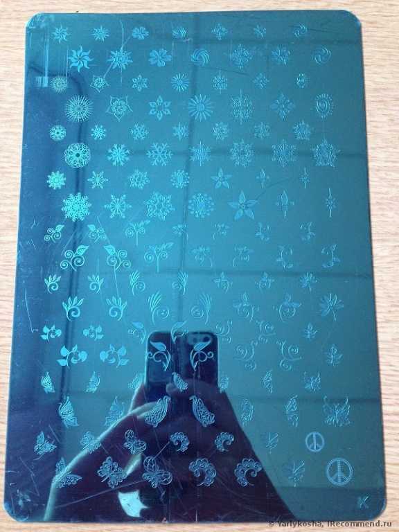 Пластина для стемпинга Aliexpress Stamping Nail Art, XL Plate, A-Z Series - фото