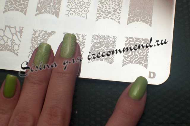 Пластина для стемпинга Aliexpress Stamping Nail Art, XL Plate, A-Z Series - фото