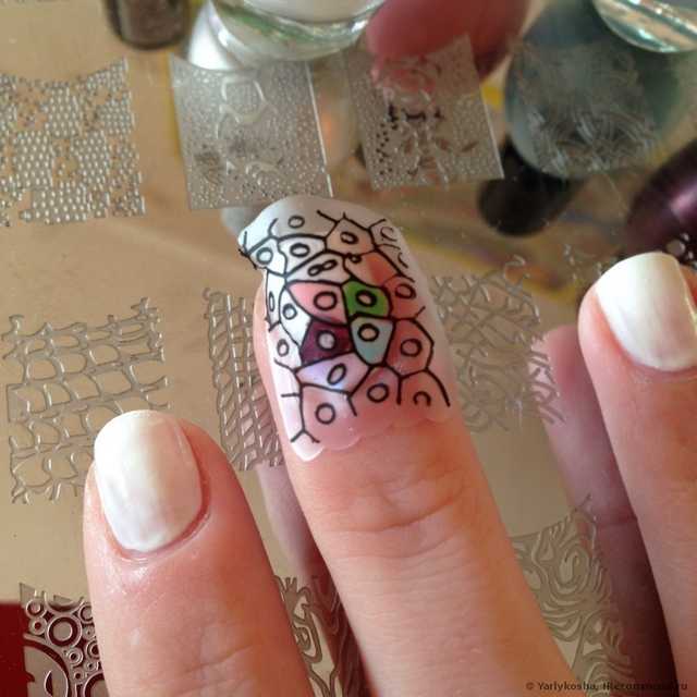 Пластина для стемпинга Aliexpress Stamping Nail Art, XL Plate, A-Z Series - фото