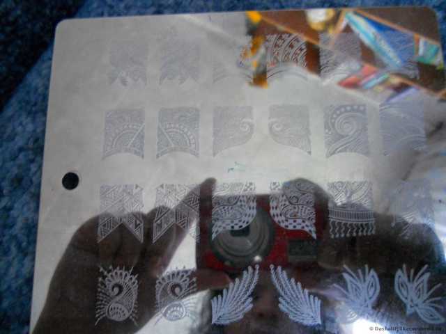 Пластина для стемпинга Aliexpress Stamping Nail Art, XL Plate, A-Z Series - фото
