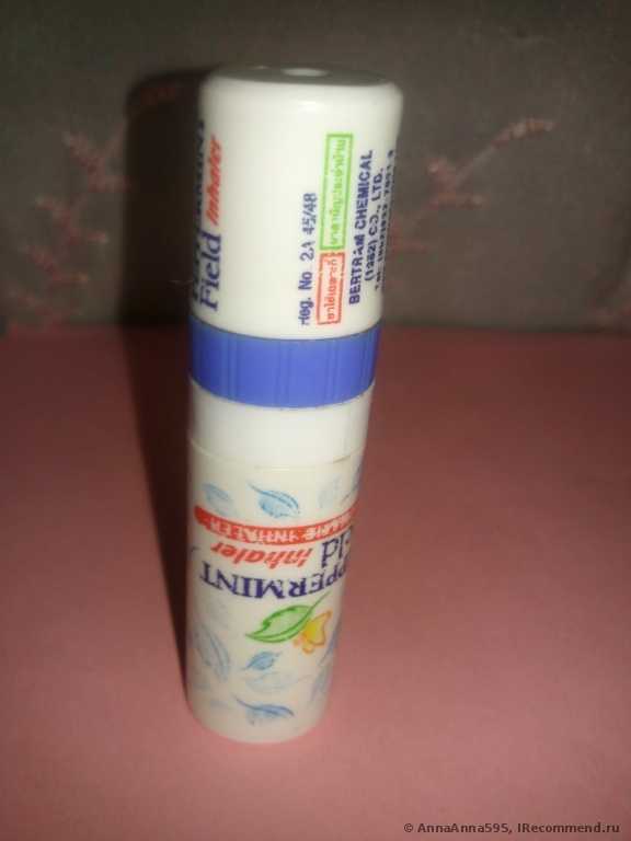 Тайский ингалятор для носа Peppermint Field   Inhaler - фото