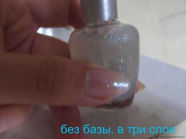 Лак для ногтей Novelty Cosmetics (Новелти Косметикс) блестки - фото
