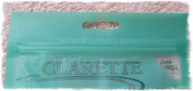 Спонж для лица Clarette Конжаковый спонж с экстрактом зеленого чая - фото