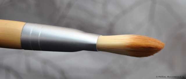 Кисть для нанесения тональной основы Buyincoins Environmental Makeup Foundation Powder Bamboo Blusher Cosmetic Brush Brushes Beauty #4 - фото