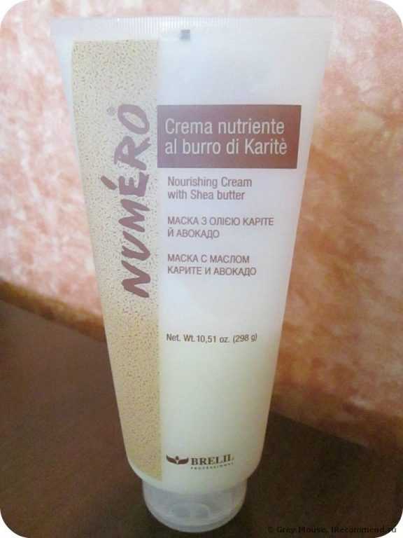 Маска для волос Brelil Numero с маслом карите и авокадо - фото