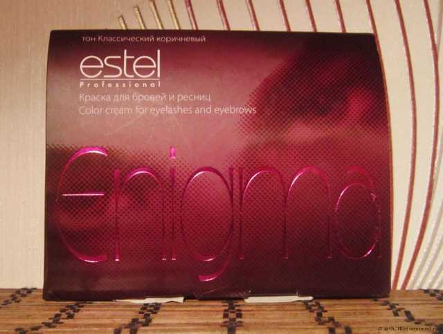 Краска для бровей и ресниц  Estel Enigma - фото