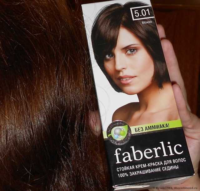 Краска для волос Faberlic Стойкая крем-краска без аммиака - фото
