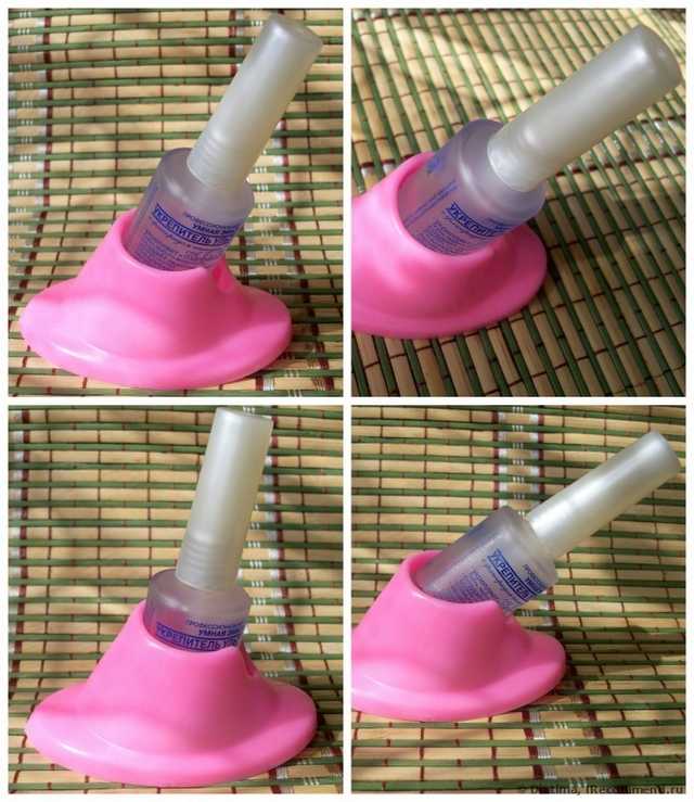Подставка-держатель для лака Buyincoins DIY Salon Rubber Nail Art Tips Polish Varnish Bottle Display Stand Holder Tool - фото