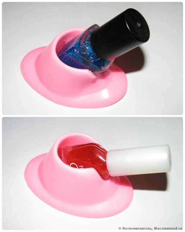 Подставка-держатель для лака Buyincoins DIY Salon Rubber Nail Art Tips Polish Varnish Bottle Display Stand Holder Tool - фото