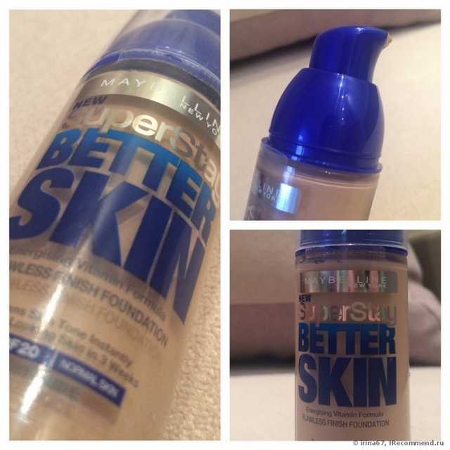 Тональная основа MAYBELLINE SuperStay Better Skin - фото