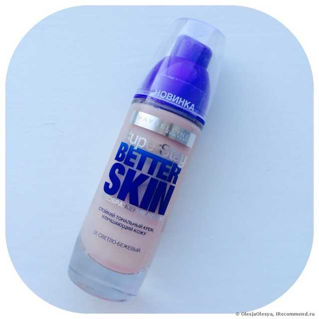 Тональная основа MAYBELLINE SuperStay Better Skin - фото