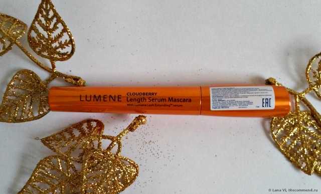 Тушь для ресниц Lumene Удлиняющая Cloudberry Excellength, способствующая росту ресниц - фото