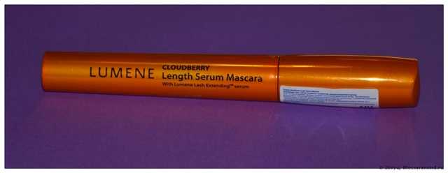 Тушь для ресниц Lumene Удлиняющая Cloudberry Excellength, способствующая росту ресниц - фото