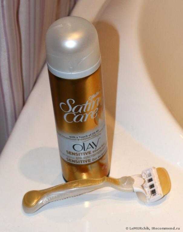 Гель для бритья для женщин Gillette   Satin Care with a Touch of Olay - фото