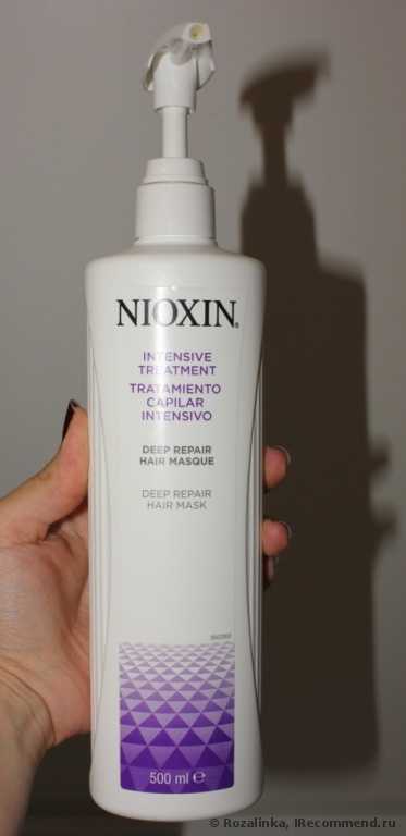 Восстанавливающая маска для волос Nioxin intensive treatment - фото