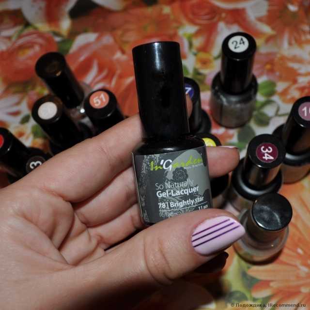 Гель-лак для ногтей In'Garden So Naturally Gel Lacquer - фото