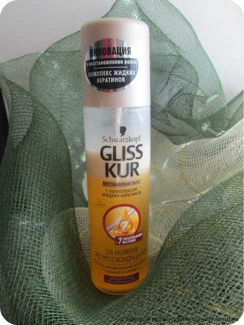 Экспресс-кондиционер Gliss kur Oil Nutritive для длинных секущихся волос - фото