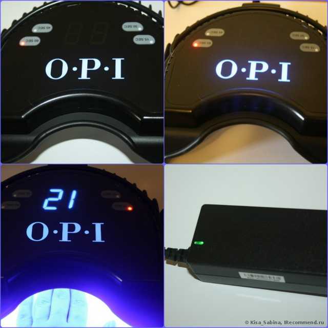 LED лампа для полимеризации гель-лака OPI  LED Lamp - фото