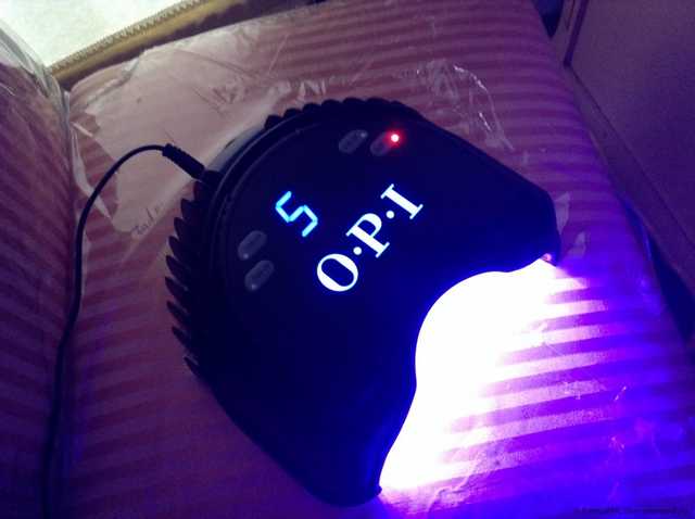 LED лампа для полимеризации гель-лака OPI  LED Lamp - фото