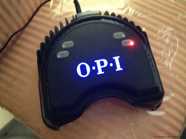LED лампа для полимеризации гель-лака OPI  LED Lamp - фото
