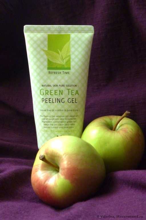 Пилинг для лица Mizon Refresh Time Green Tea Peeling Gel - фото