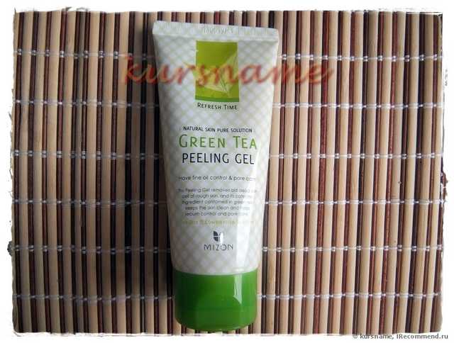 Пилинг для лица Mizon Refresh Time Green Tea Peeling Gel - фото