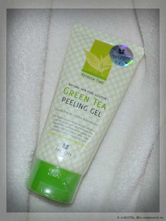 Пилинг для лица Mizon Refresh Time Green Tea Peeling Gel - фото
