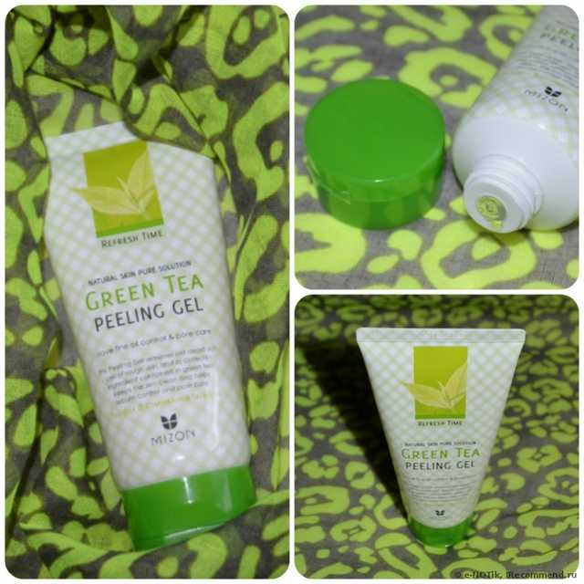 Пилинг для лица Mizon Refresh Time Green Tea Peeling Gel - фото