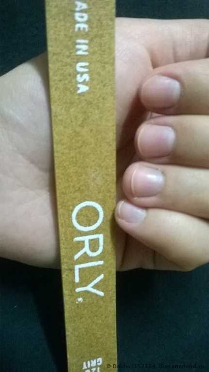 Пилка для ногтей ORLY Гранатовая - фото