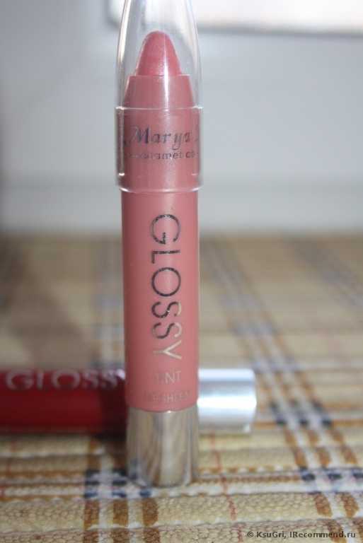 Помада-карандаш для губ Marya K Glossy tint lip sheen - фото